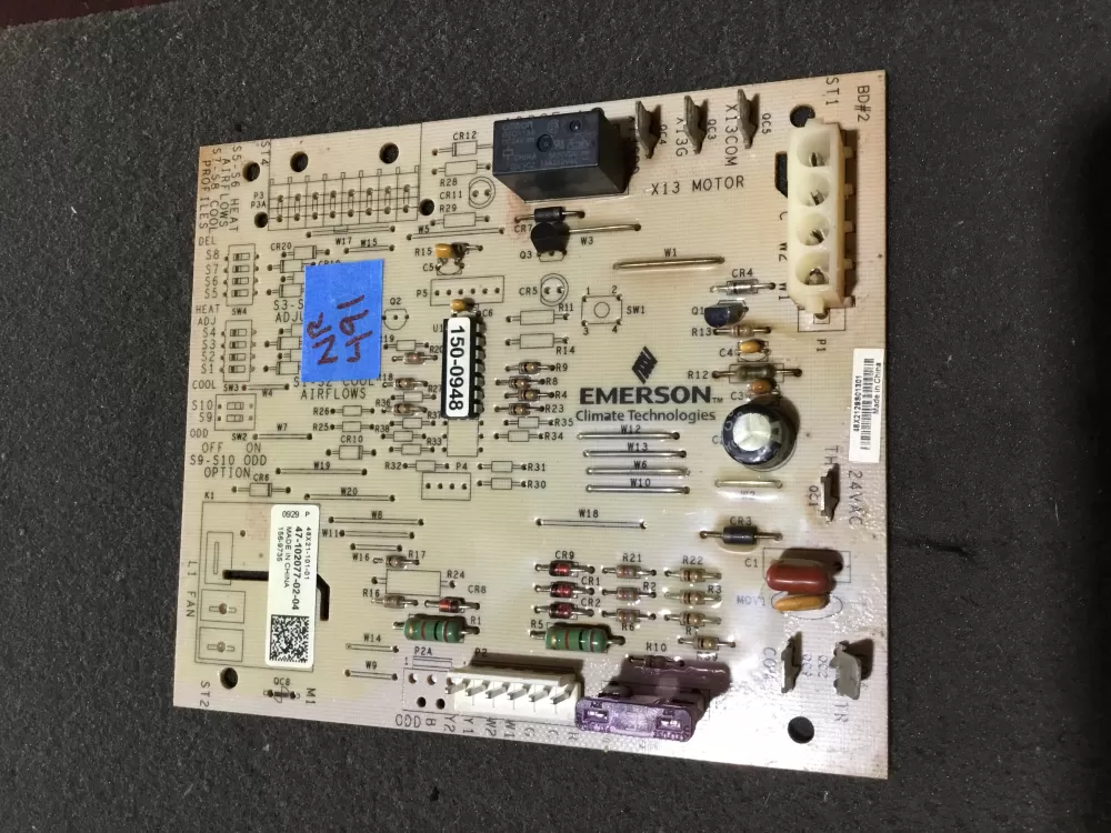 Rheem Air Handler Control Board 47-102077-02-04 156-9735 AZ109773 | NR491
