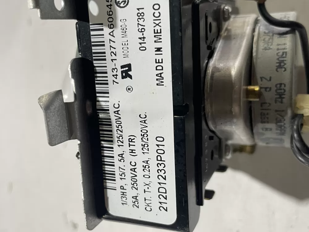 Hotpoint GE 212D1233P010 WE4M362 Dryer Timer AZ177215 | Wm2641