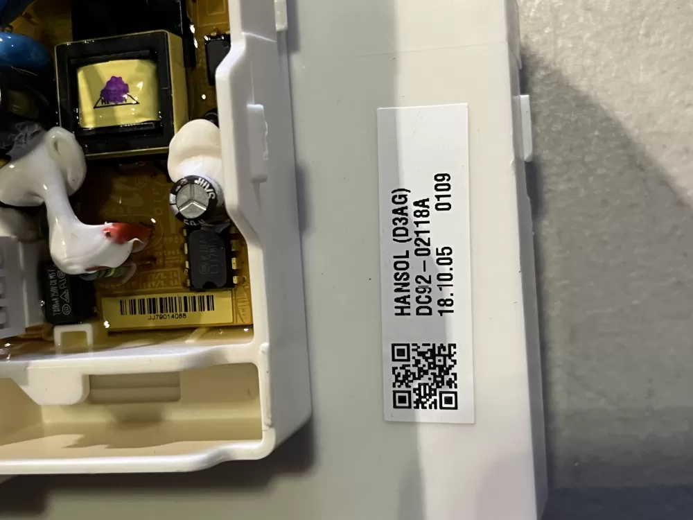 Samsung DC92 02118A Washer Control Board AZ43762 | 1752