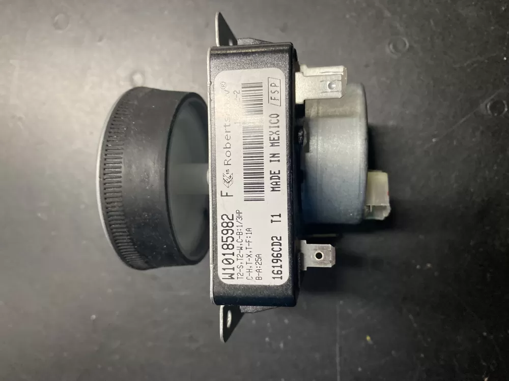Whirlpool  Maytag  Kenmore AP6016541 W10185982 WPW10185982VP WPW10185982 PS11749831 Dryer Timer