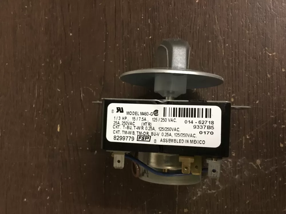 Whirlpool Maytag 8299779 Kenmore 8299779R Amana Dryer Timer AZ13343 | NR534
