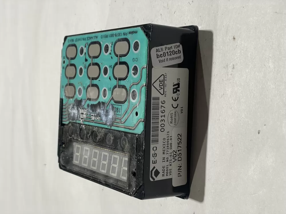 Speed Queen Alliance D517522 514137 Dryer Control Board AZ188032 | KM673