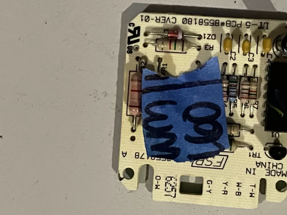 Whirlpool Maytag W10476828 Dryer Moisture Sensor Control Board AZ32462 | Wm160