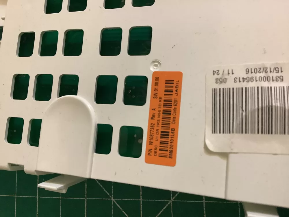 Whirlpool W10877352 Dryer User Interface Control Board AZ174422 | NR2623