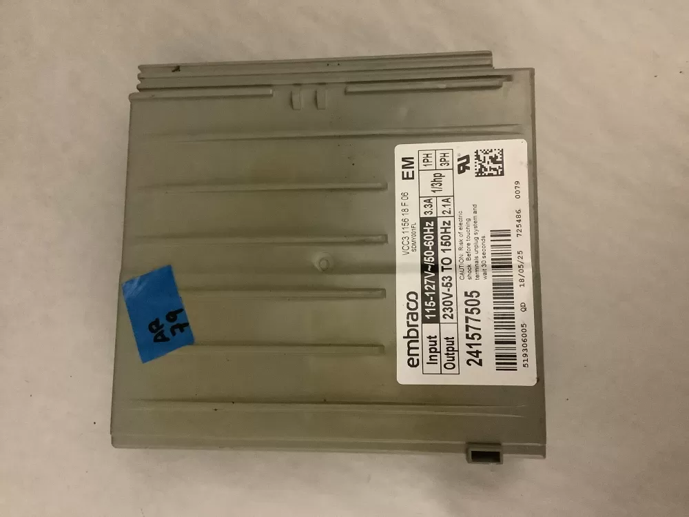 Refrigerator Inverter Board VCC3 1156 QA F 06 241577505 AZ197408 | AR79