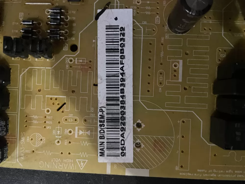 Samsung AP5620310 DA92 00384B Refrigerator Control Board AZ35081 | Wm405