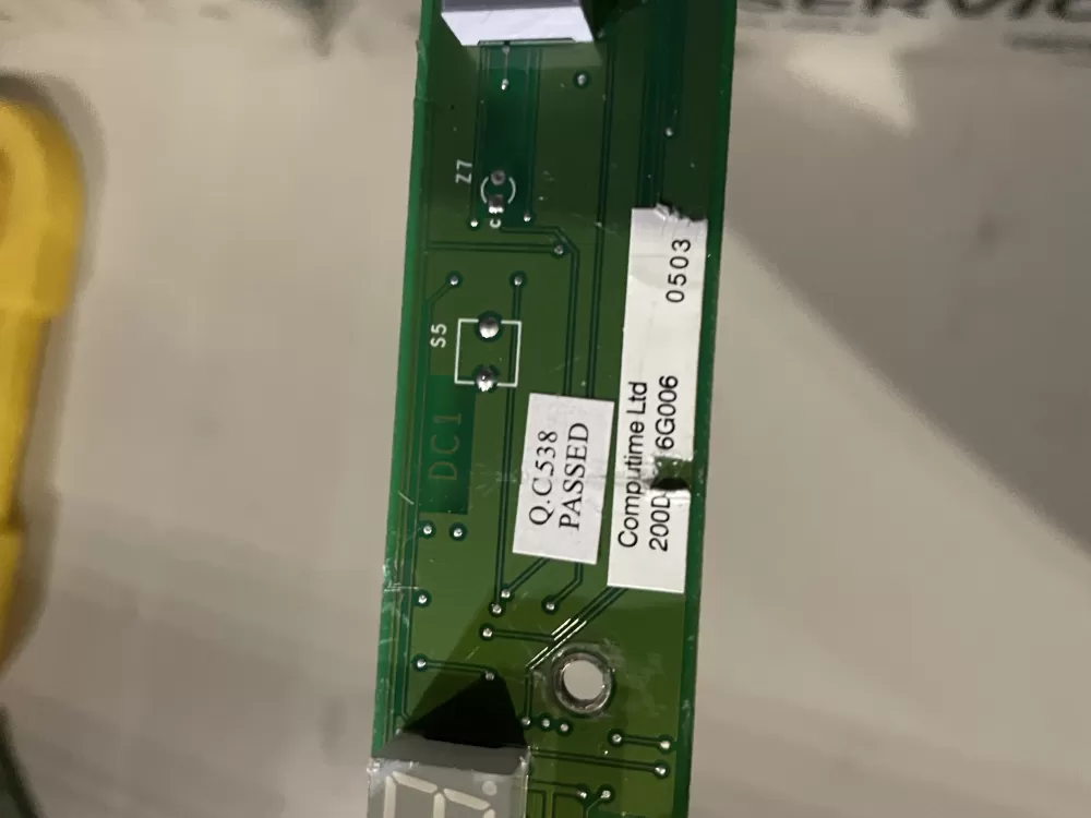 GE 200D4716G006 Refrigerator User Interface Control Board AZ35005 | Wm398