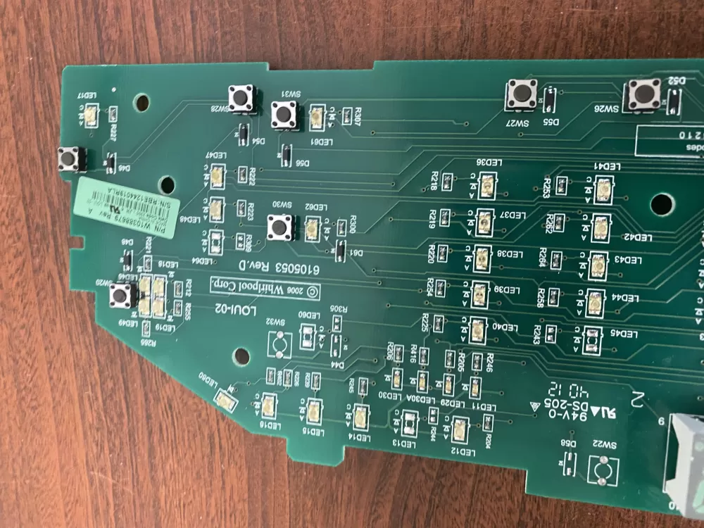Whirlpool W10388679 W10388675 Dryer Control Board AZ48205 | BK569