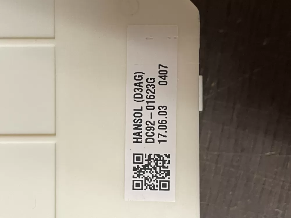 Samsung DC92 01623G Washer Control AZ39817 | Wmv394