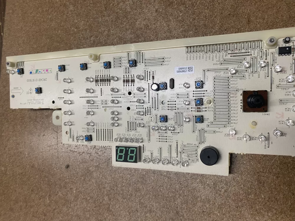 GE 175D6854G007 175D6854G005 175D6854G004 Washer Control Board AZ7981 | BKV174