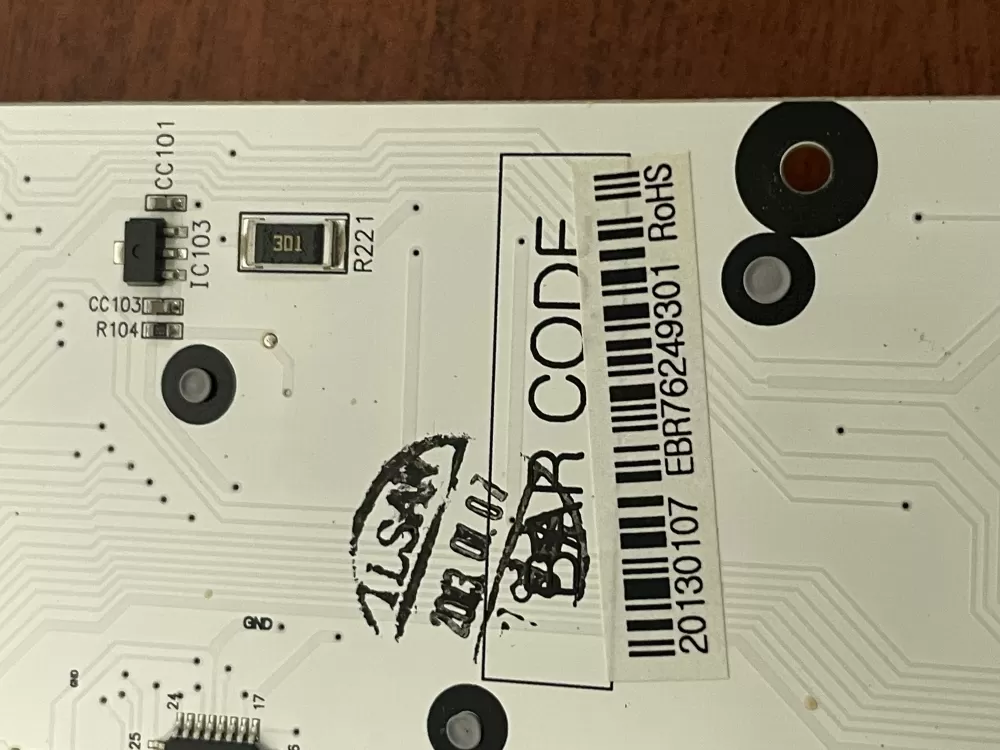 LG EBR76249301 Refrigerator Control Board Display AZ30421 | WM354