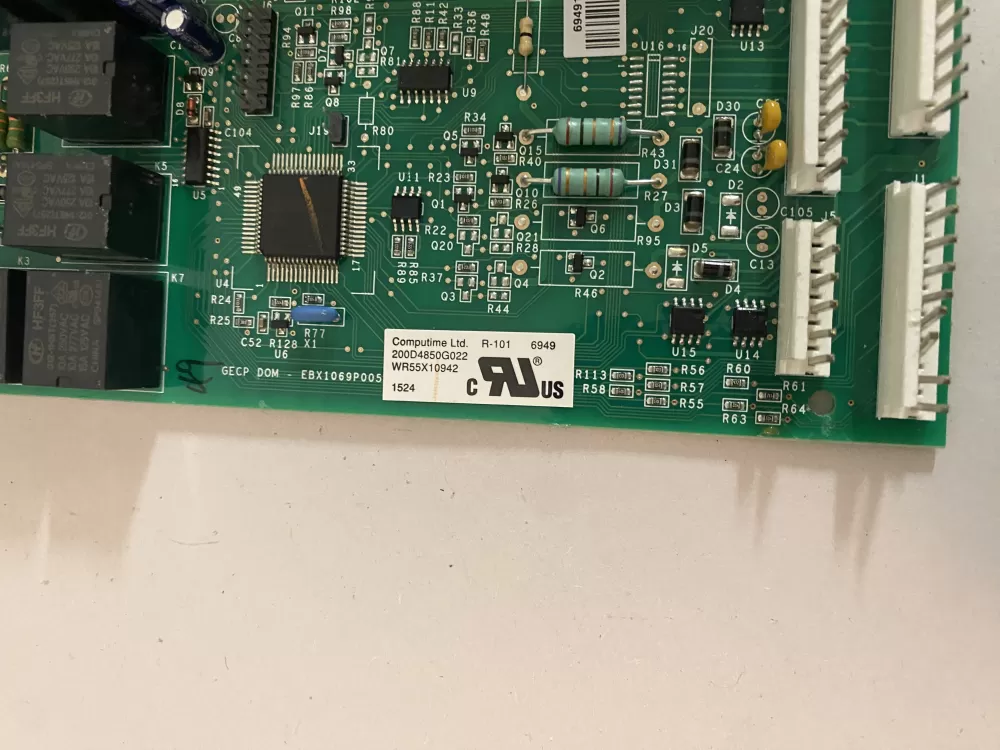 GE 200D4850G022 WR55X10942 Refrigerator Control Board AZ123373 | BK2250