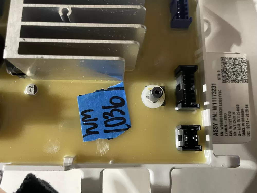 Whirlpool W11200557 W11556535 PS17215437 Washer Control Board AZ192411 | Wm1036