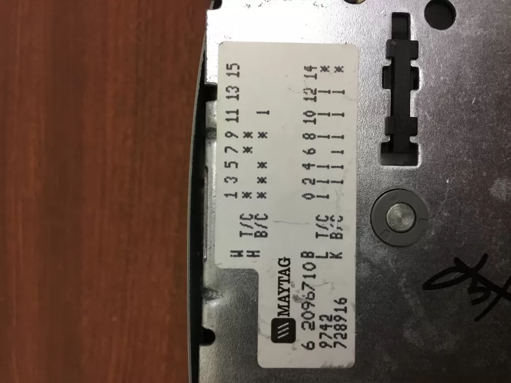 Maytag 6 2096710 62096710 Washer 209710 Timer 209710 209710 AZ33226 | NR109
