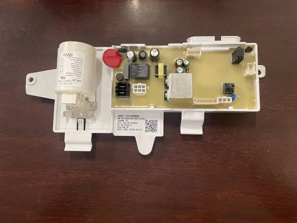 Whirlpool  KitchenAid  Roper  Estate W11428994 W11513246 PS16555170 Washer Board