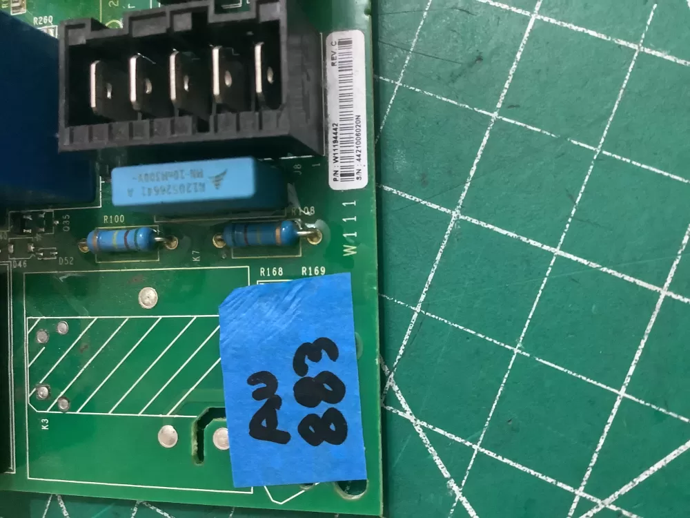 Whirlpool W11194442 Dryer Control Board AZ216152 | ARV883