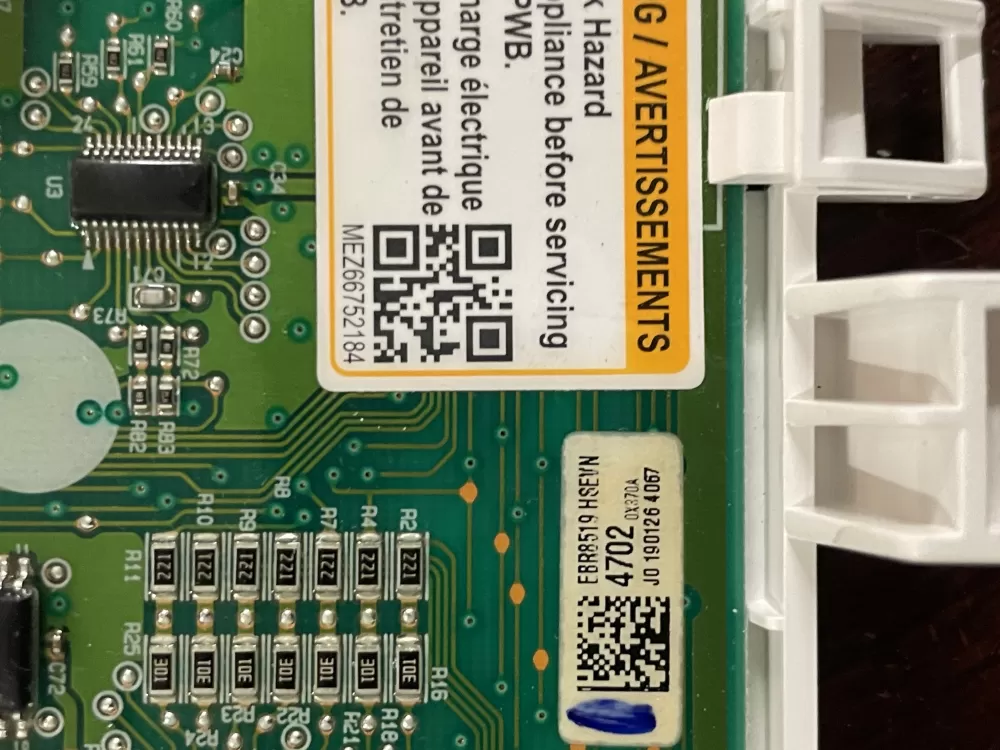 LG EBR85194702 AP6336511 Washer Display Control Board AZ86043 | Wm856