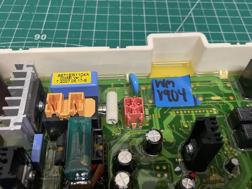 LG 6870EC9291A 1 6871ER1104A Washer 687ER04A Control Board AZ203098 | Wmv904