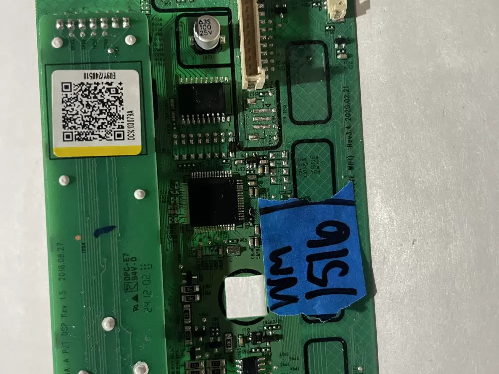 Samsung DC92 03079A Washer Control Board Display Module AZ230357 | Wm1516