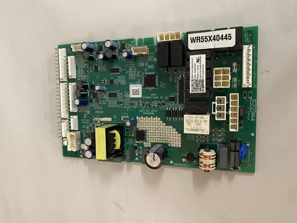 GE 245D2254G001 WR55X40448 Refrigerator Control Board