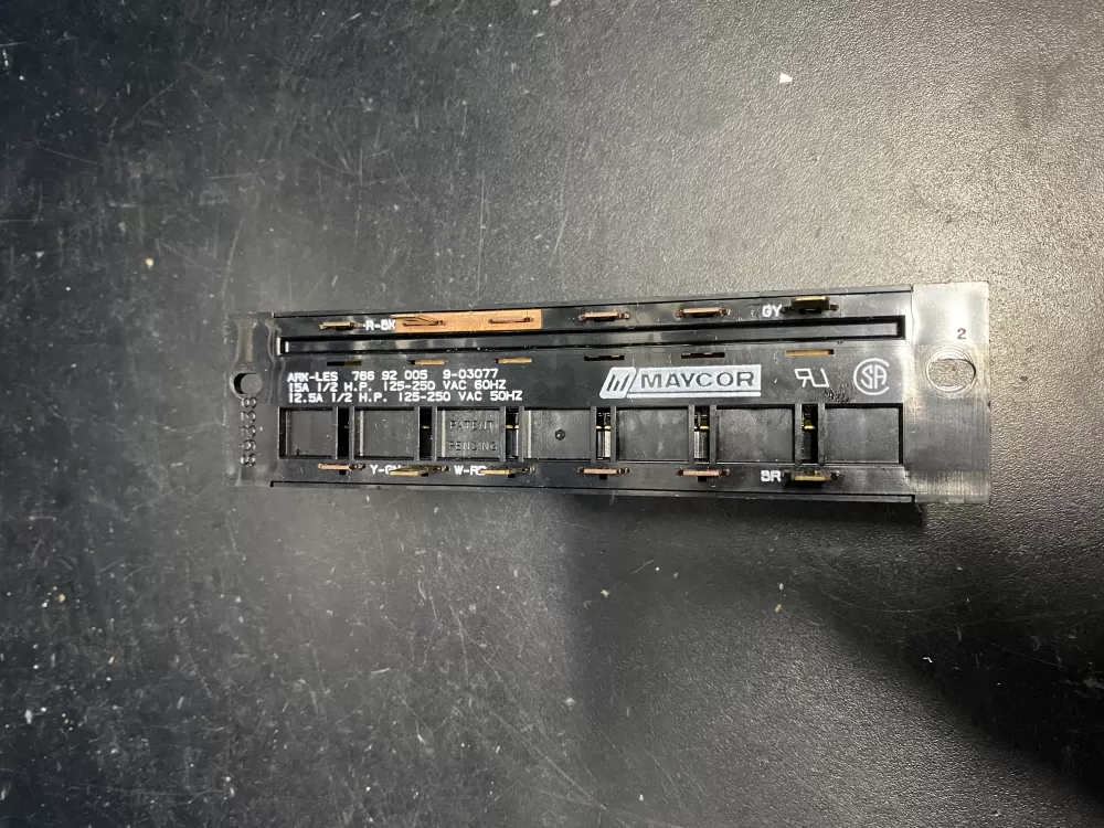 Maytag 9-03077 Dishwasher Push button Switch AZ22015 | BK904