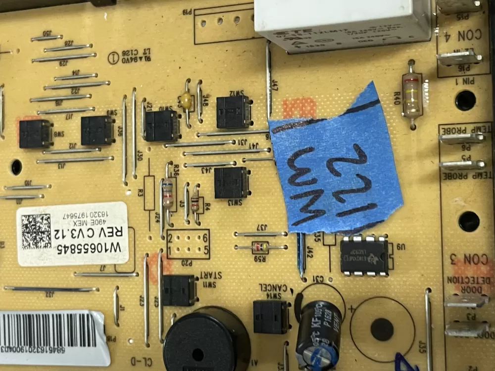Whirlpool Maytag AP6023641 W10655845 Range Control Board AZ82347 | Wm122