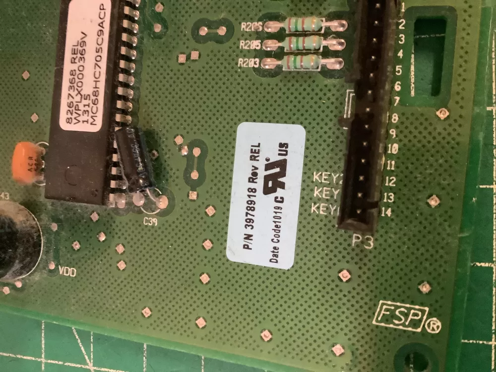 Whirlpool Kenmore WP8546219 3980062 A Dryer Control Board AZ209992 | NR1040