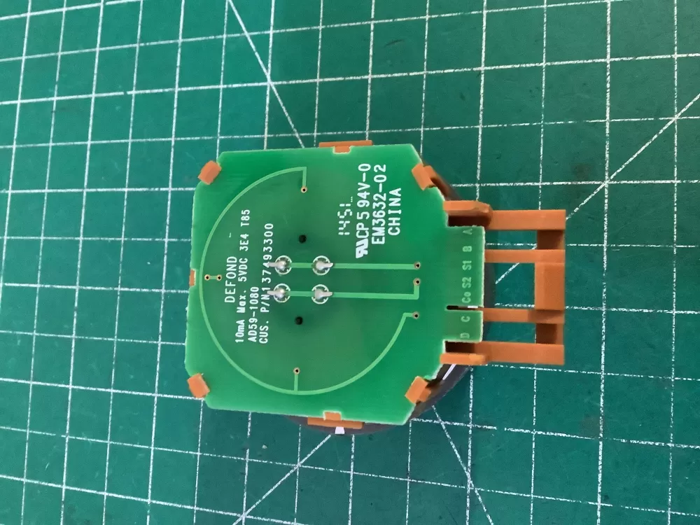 Kenmore Frigidaire Electrolux 137493300 Washer Control Switch AZ203347 | NR364