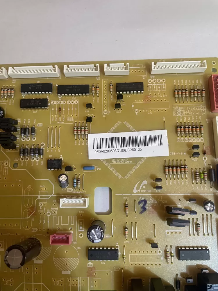 Samsung DA92 00593D DA94 02679D Refrigerator Control Board AZ191855 | KM2543