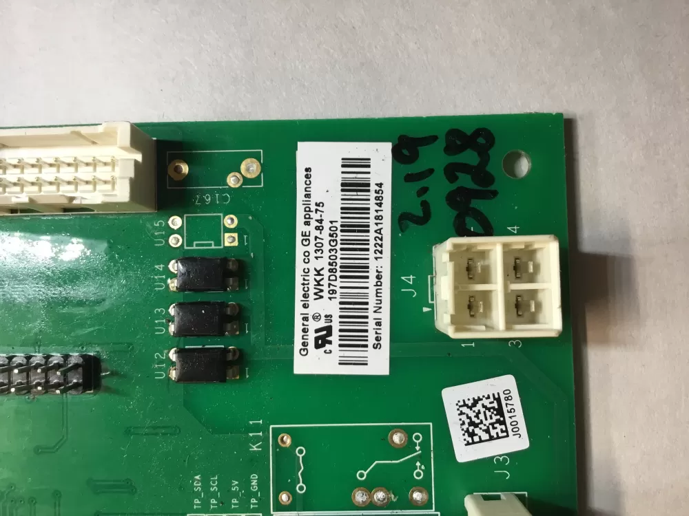 GE 197D8503G501 EBX1425P001 Refrigerator Control Board AZ98266 | 2024