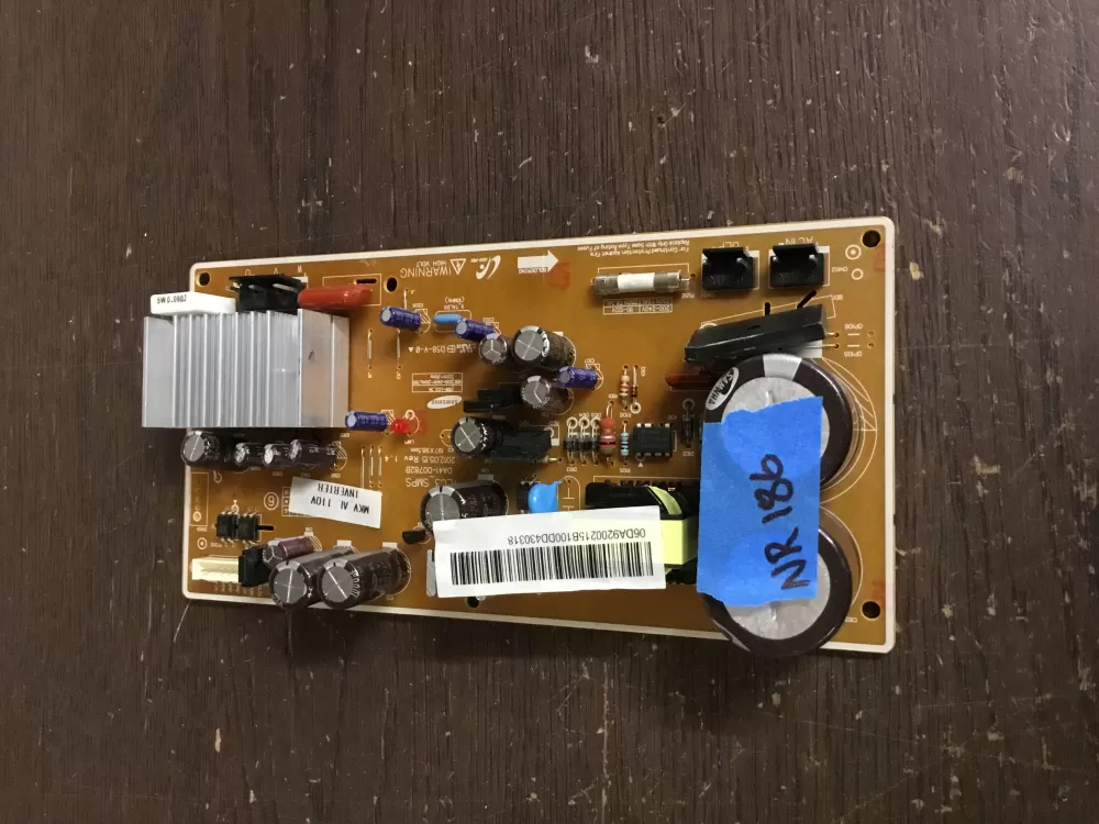 Samsung DA92-00268A Refrigerator Inverter Control Board AZ18176 | NR186