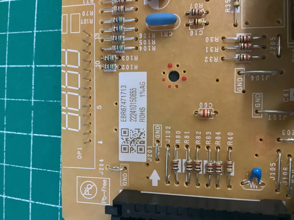 LG EBR67471713 Microwave Control Board Main AZ231632 | NR605
