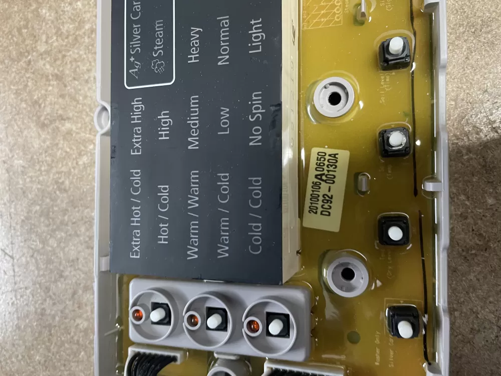 Samsung DC92 00130A Washer Control Board AZ19361 | KMV326