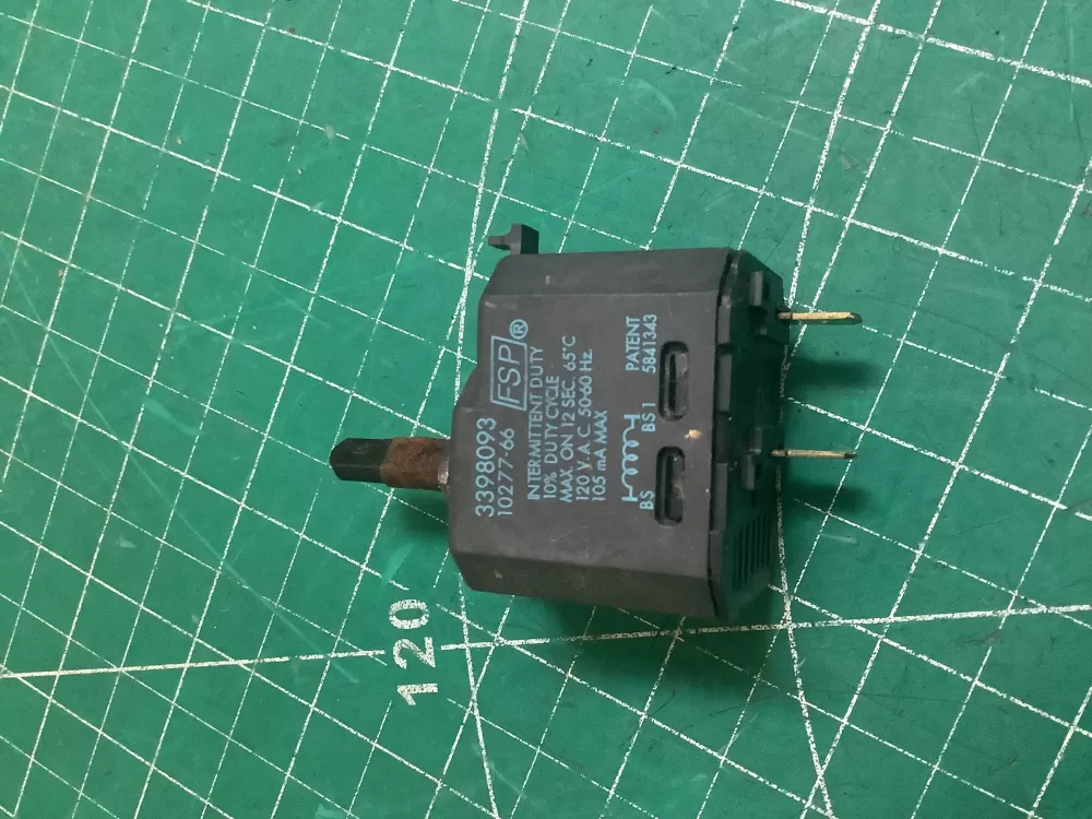 Whirlpool 3398093 WP3398093 Dryer WP Switch AZ220692 | SLA145