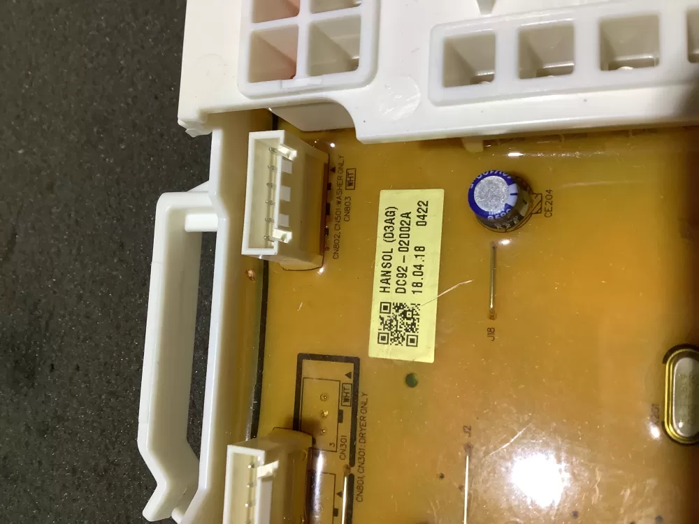 Samsung DC92 02002A Washer Control Board AZ123829 | NR2256