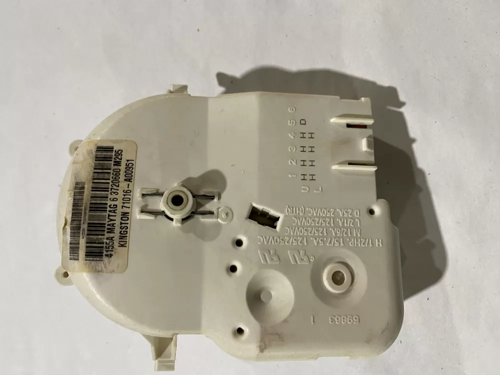 Maytag 6 3720660 Dryer Timer 6 3720660 AZ150062 | BK2496
