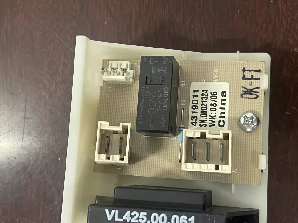 Frigidaire  Electrolux AP3886932 1191203 134558200 PS1156721 Washer Control Board Heater