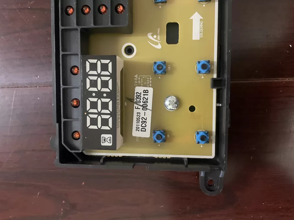 Samsung DC92 00621B Dryer Control Board AZ101132 | KMV155