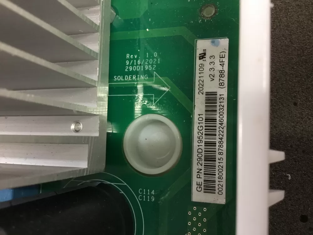 GE 290D1952G101 Washer Inverter Board AZ90859 | NRV432