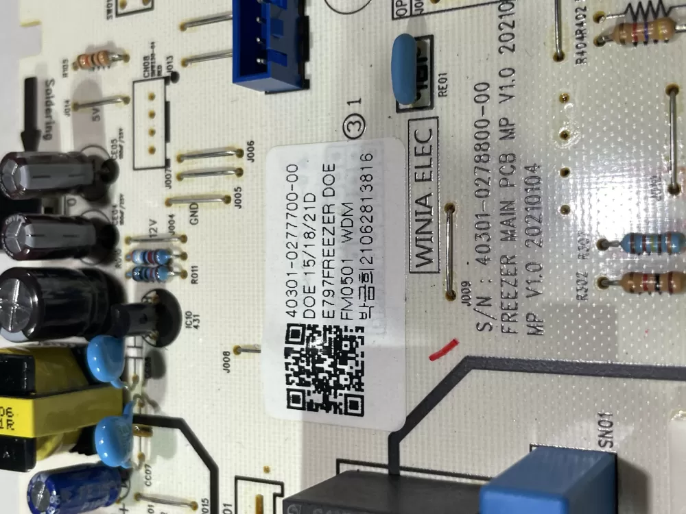 Kenmore 40301-0277700-00 Freezer Control Board AZ143919 | Wm2419