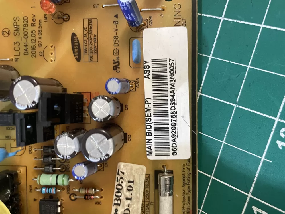 Samsung DA92 00768D Refrigerator Control Board Inverter AZ200850 | Wm1045