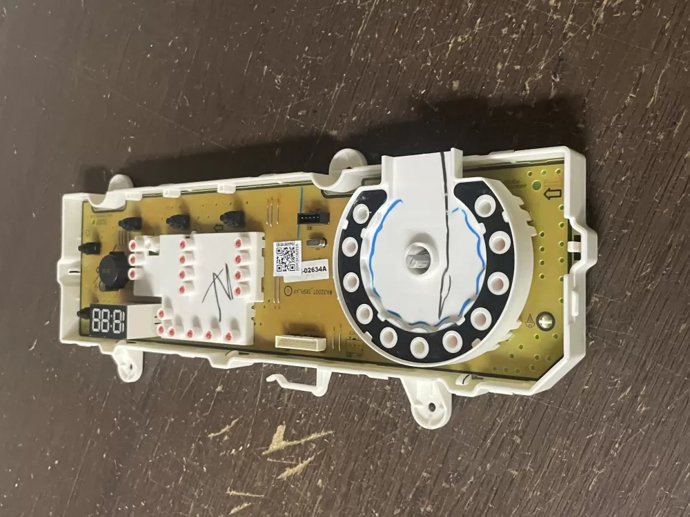 Samsung DC92-02634A DC9202634A  DC94-10295A Dryer Control Board Panel