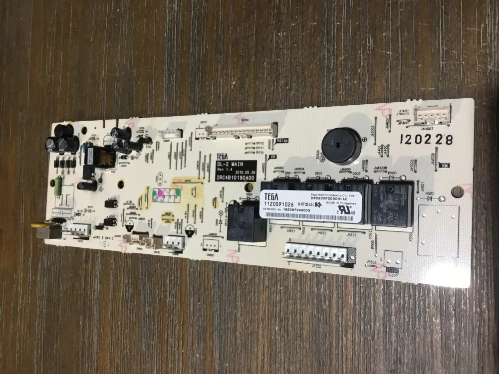 GE 165D9734G003 Dishwasher Control Board