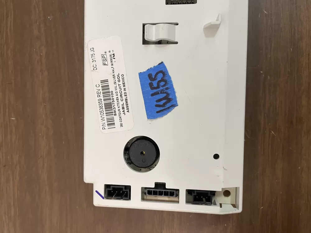 Whirlpool W10538359 Refrigerator Control Board AZ37554 | KM55