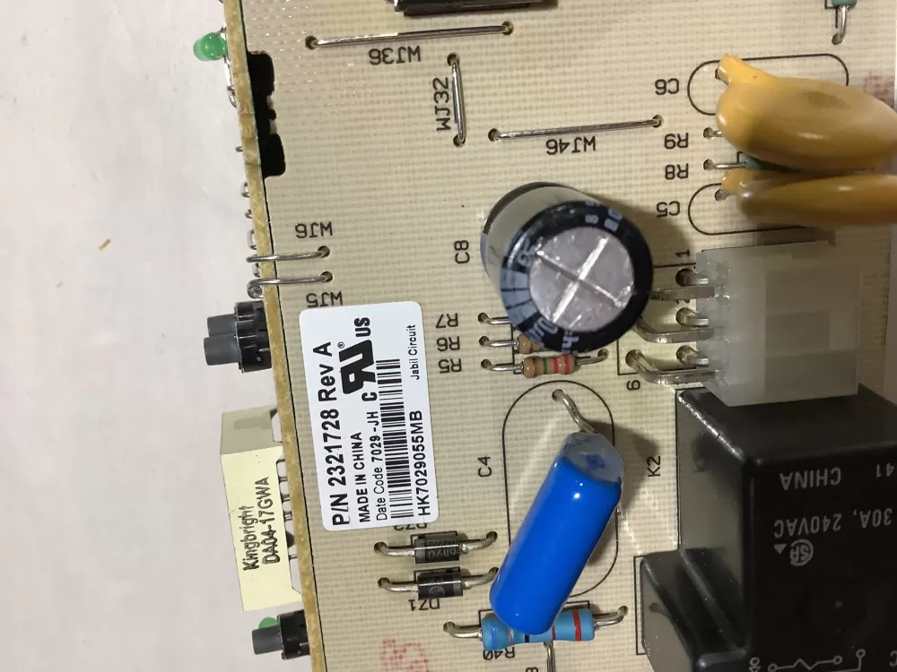 KitchenAid 2321728 Refrigerator Control Board AZ144647 | ZC2431