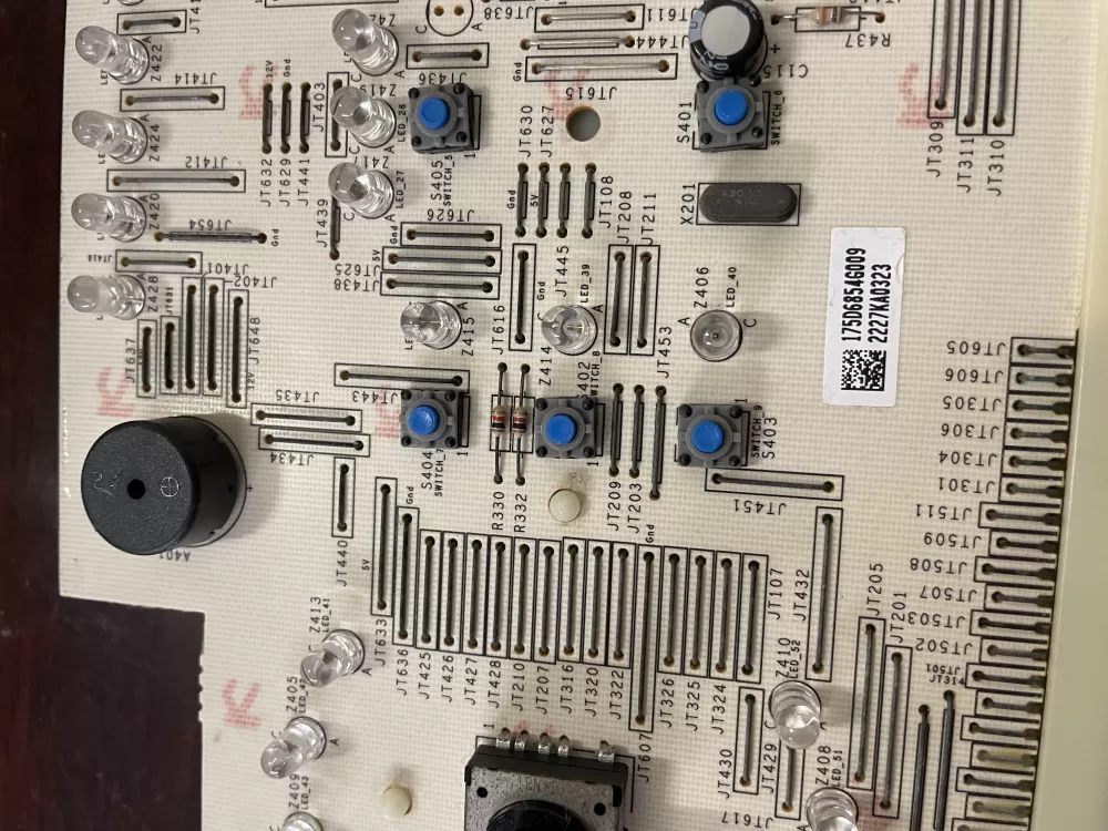 GE 175D6854G009 Washer Control Board Main AZ38750 | KM309