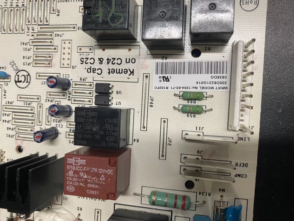 GE Refrigerator Control Board WR55X10942 WR55X10699 AZ15170 | BK695