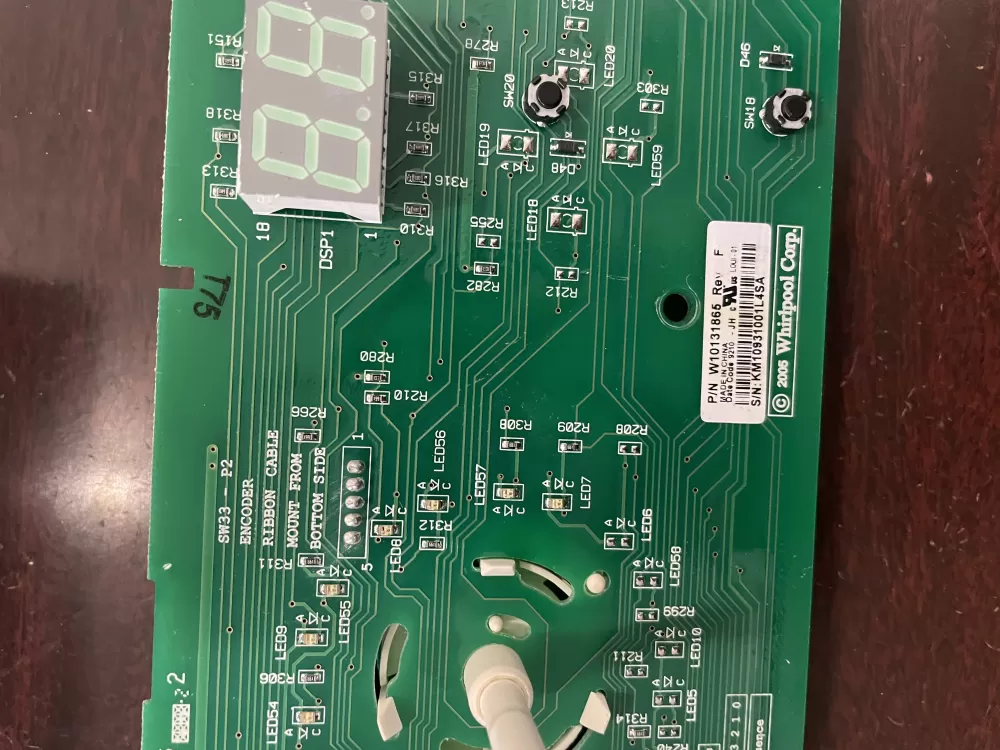 Whirlpool Kenmore W10131865 Washer Control Board AZ47180 | KM600
