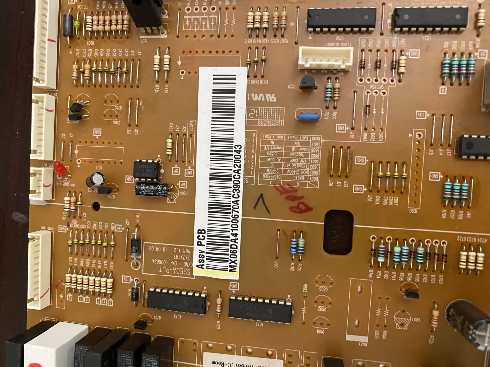 Samsung DA41-00670A Refrigerator Main Control Board PCB AZ37075 | BK370