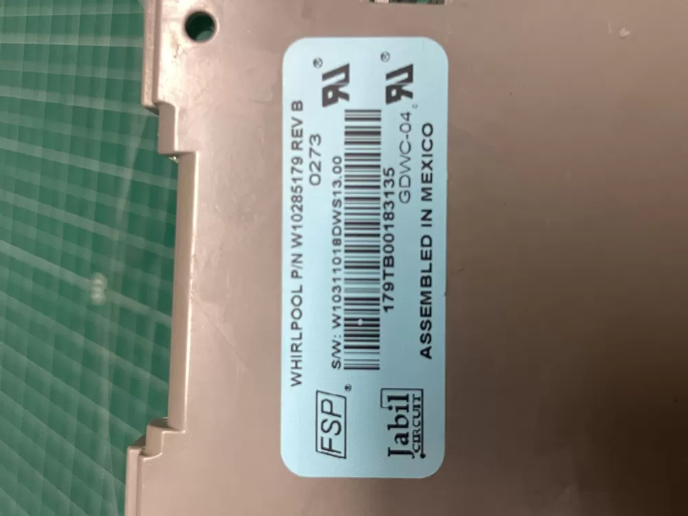 Whirlpool Maytag KitchenAid Kenmore Dishwasher Control Board AZ210484 | Wm2098